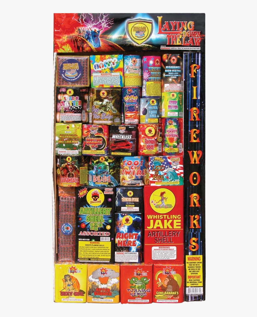 Big Firework Assortment Boxes, transparent png #3835150