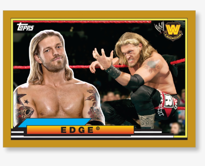 2018 Topps Wwe Heritage Edge - Microsoft Edge, transparent png #3835337