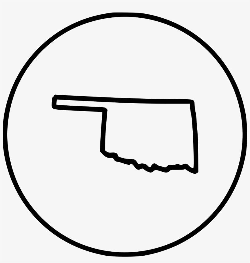 Oklahoma Comments - Line Art, transparent png #3835624