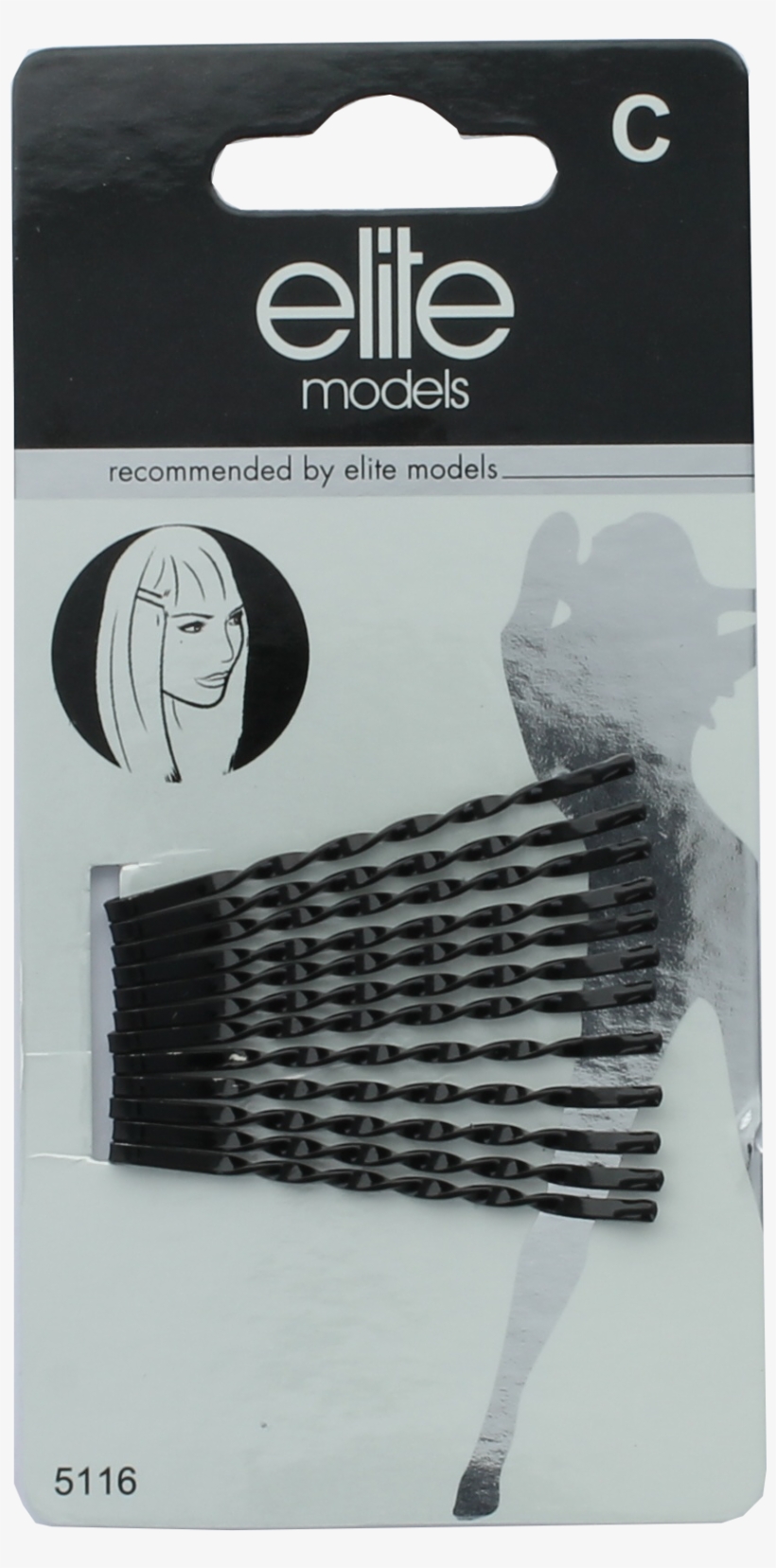 Zoom - Elite Models Hair Clips 2-piece, transparent png #3836234