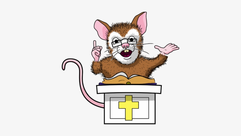 Preacher Mouse, transparent png #3836290