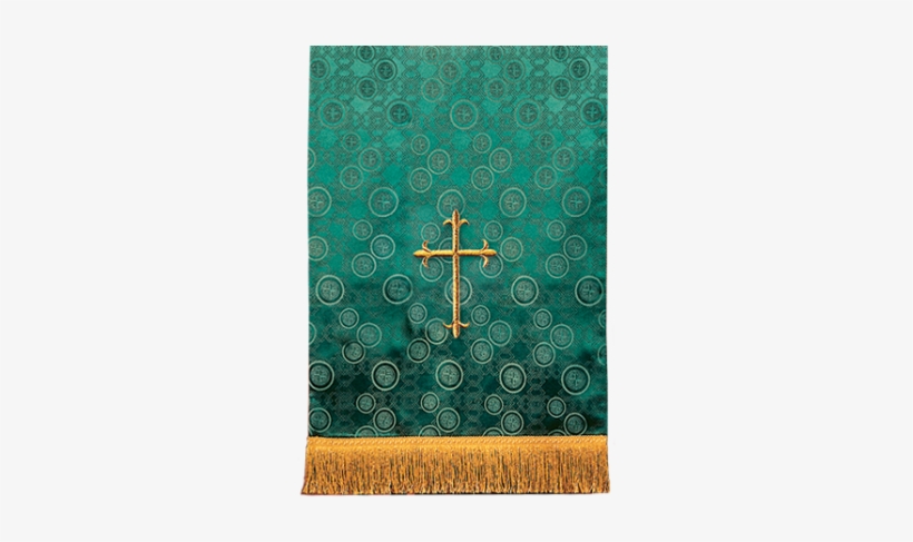 Pulpit/lectern Scarf - Pulpit/lectern Scarf - Emerald Millenova, transparent png #3836460