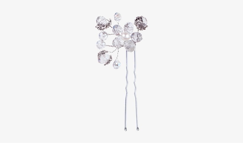Flower Bobby Pin - Body Jewelry, transparent png #3836709