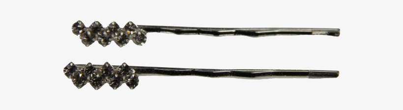 Bug Fix - Di Prima Zig Zag Rhinestone Bobby Pin, transparent png #3836727