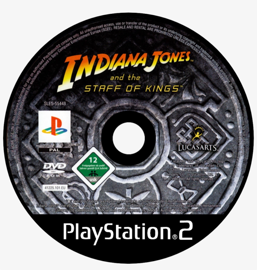Indiana Jones And The Staff Of Kings - Lego Indiana Jones 2 Ps-3 Uk Multi Essentials Playstation, transparent png #3836841