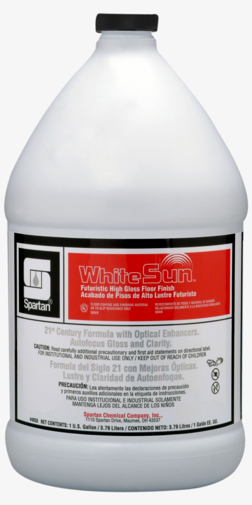 405004 White Sun - Spartan Chemical 4330 Spartan Bounce Back Concentrated, transparent png #3836943
