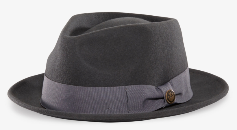 Paxton Wool Classic Brim Fedora Hat With Brim And 3 - Fedora, transparent png #3836944