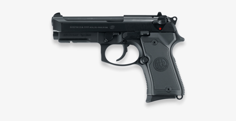92 A1 Pistol, Compact With Rail, Black - Beretta, transparent png #3836969