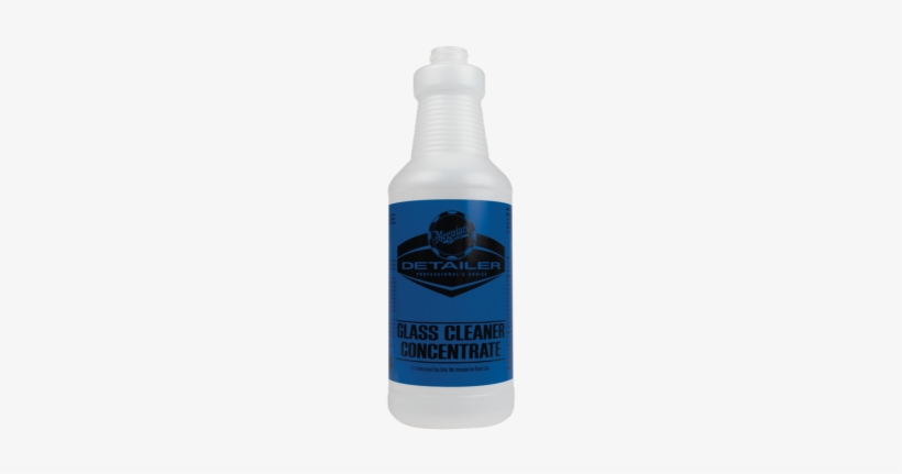 Meguiar's® Glass Cleaner Bottle, - Plastic Bottle, transparent png #3837025