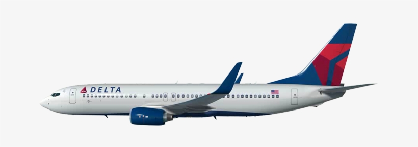Delta Airlines Png - Boeing 737 Next Generation, transparent png #3837184