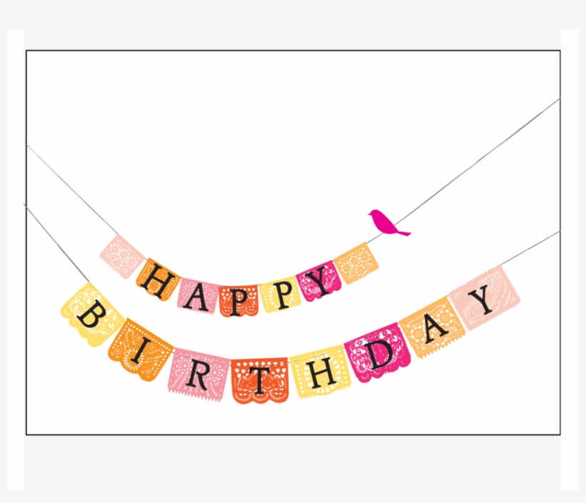 Paper Flags Birthday Card Set, transparent png #3837636