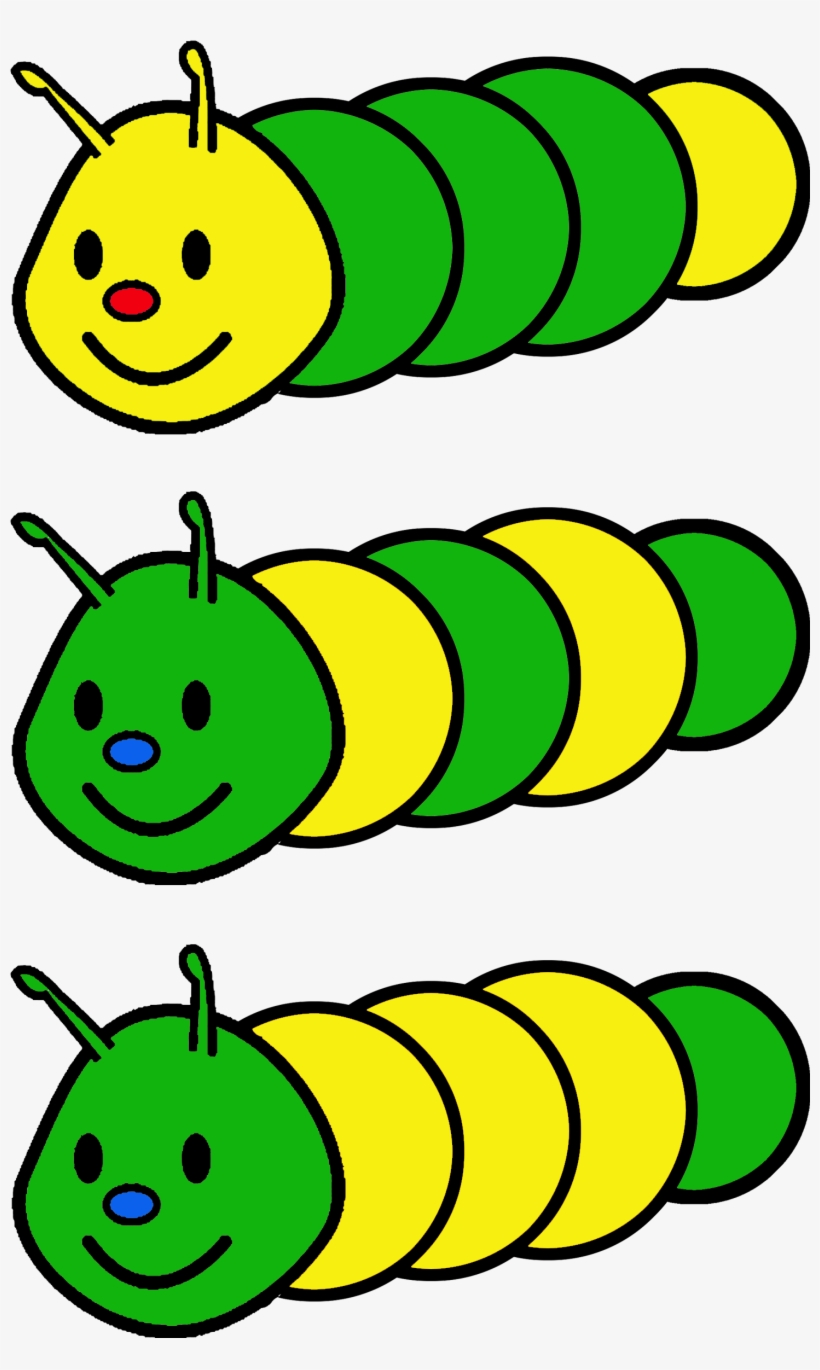Opdrachtkaart 7 Kleurenrups A5-formaat - The Very Hungry Caterpillar, transparent png #3838073