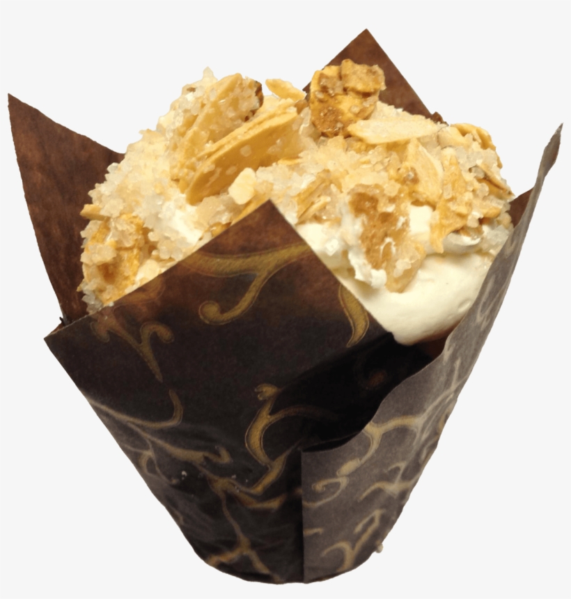 Burnt Almond Cupcake - Cupcake, transparent png #3838141