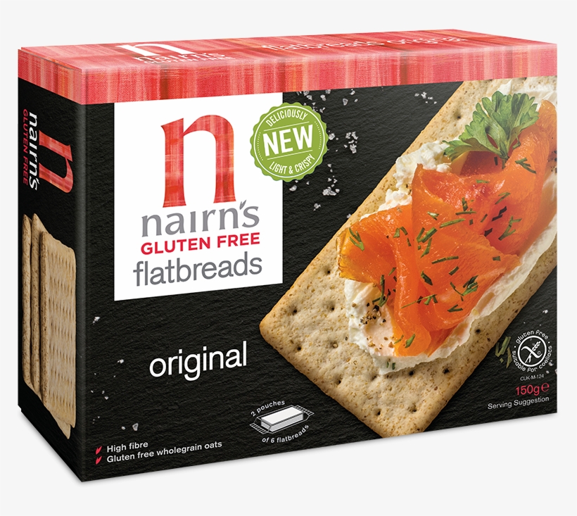 Nairns Gluten Free Flatbreads, transparent png #3838284