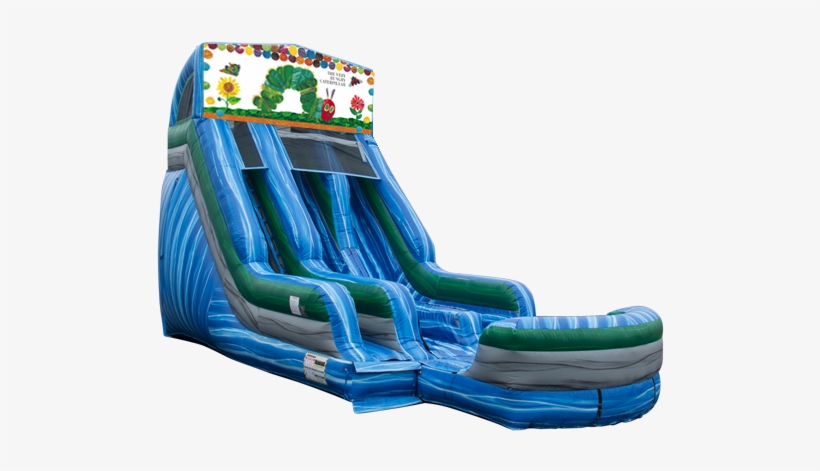 A 18ft Modular The Very Hungry Caterpillar Blue Crush - Blue Crush, transparent png #3838838