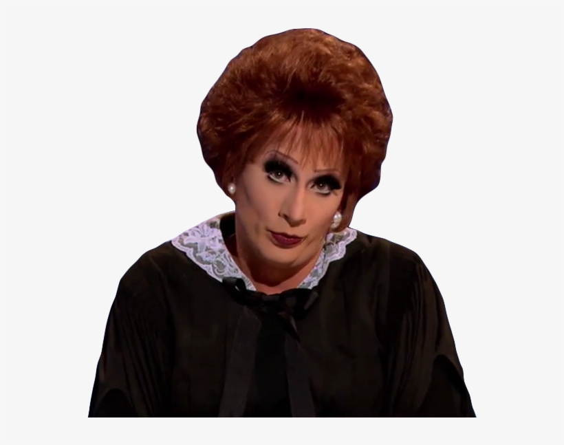 Transparent Bianca Del Rio Dressed Up As Judge Judy - Bianca Del Rio Judge Judy, transparent png #3839086