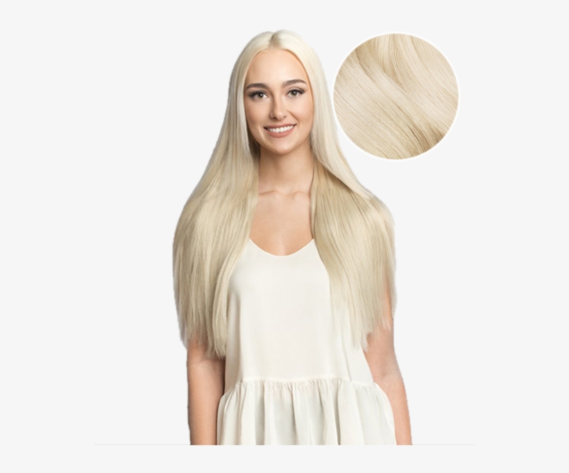 Filter By Luxy Hair Platinum Blonde Free Transparent PNG Download