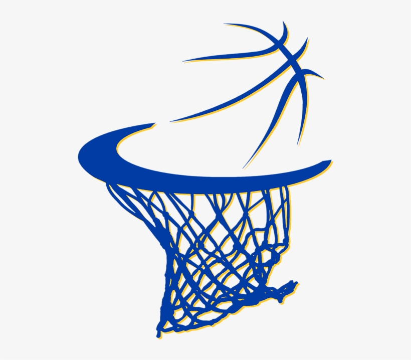Bleed Area May Not Be Visible - Basketball Hoop Black And White, transparent png #3839467