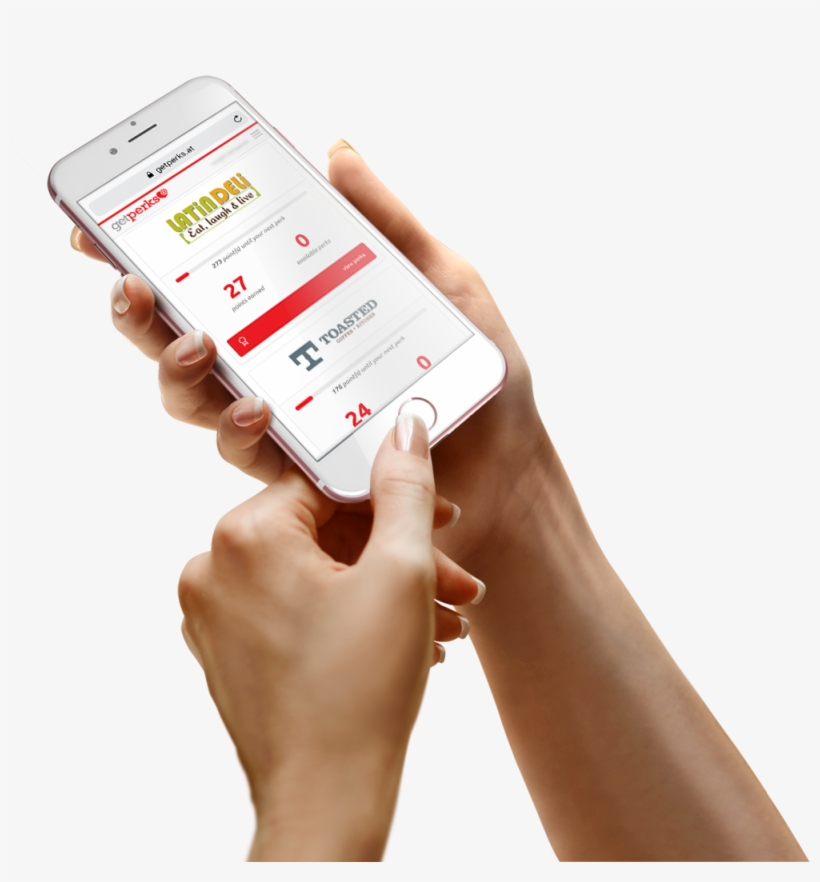 Phone In Hand, transparent png #3839494