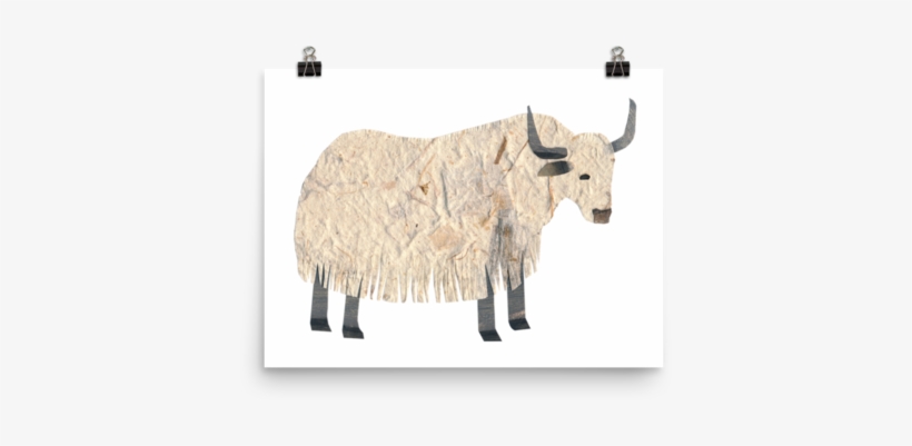Domestic Yak, transparent png #3839949
