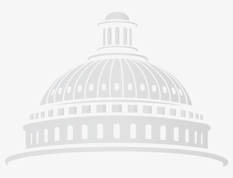 Capital Building Faded - Dome, transparent png #3840161