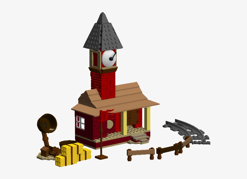 3d, Appleloosa, Artist - Lego Hay Bale, transparent png #3840254