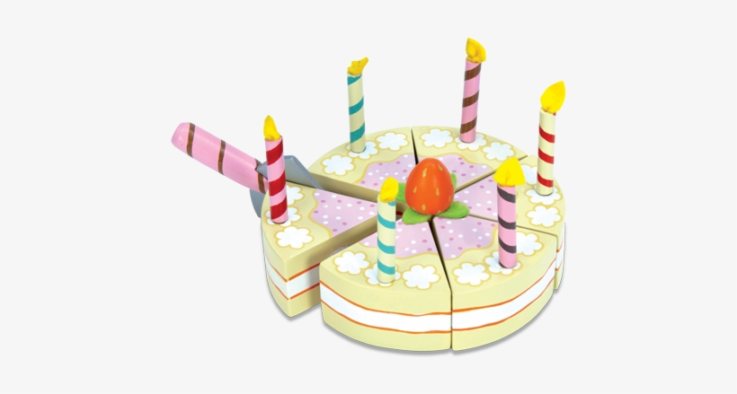 Previous - Next - Previous - Next - Vanilla Birthday - Birthday Cake Cut Into Slices, transparent png #3840279