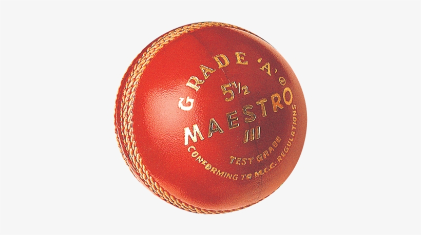 Gm Maestro Grade A Ball - Gunn & Moore Maestro Cricket Ball, transparent png #3840670