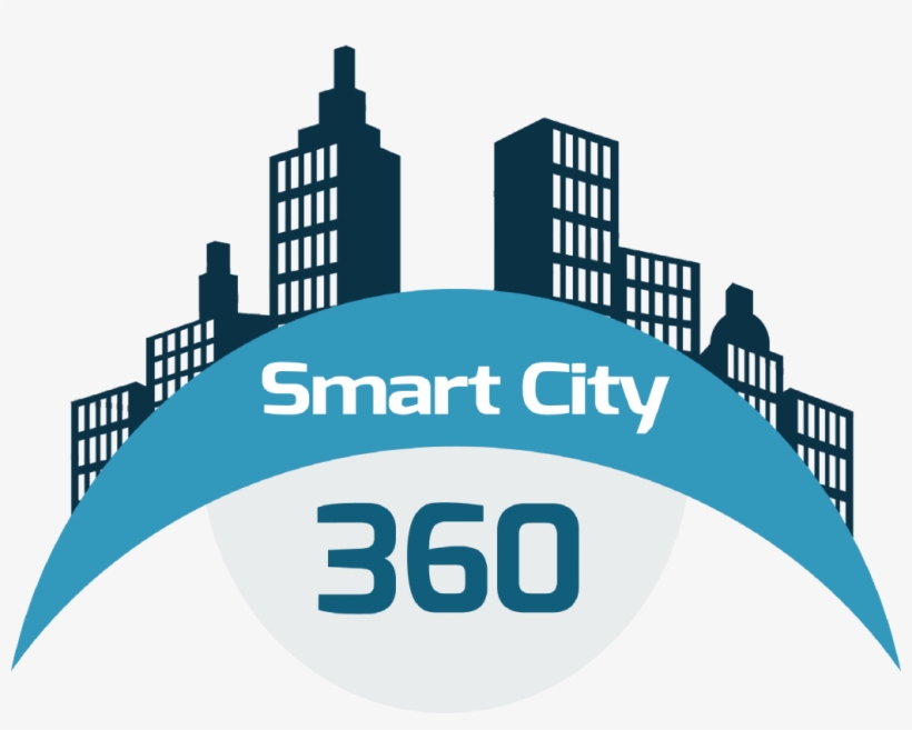 Smartcity360 Final Logo White - Smart City Logo Png, transparent png #3840794