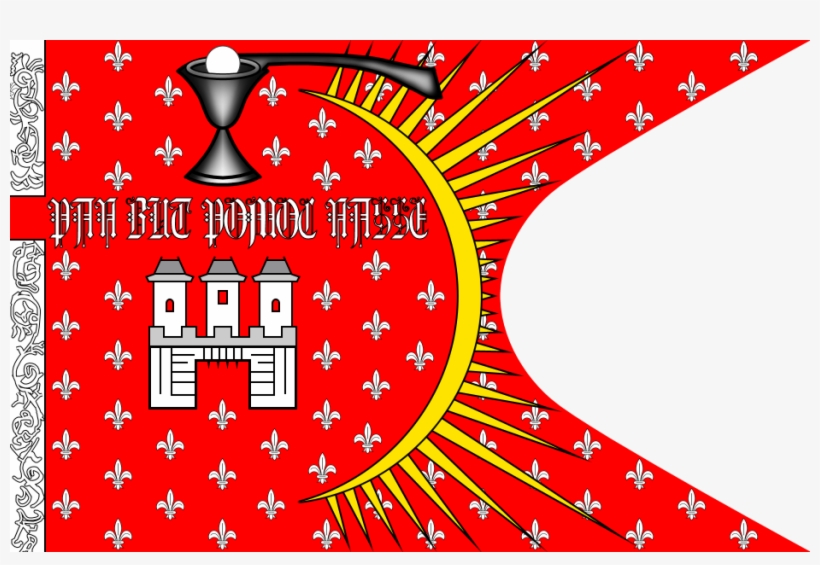 Prague Banner C1477 - Fleurs De Lis Of The Kings, transparent png #3841366