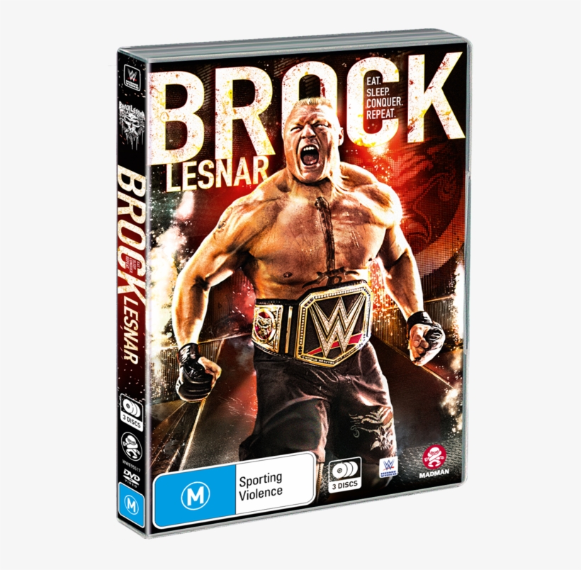 Brock Lesnar - Brock Lesnar Eat Sleep Conquer Repeat Dvd, transparent png #3841466