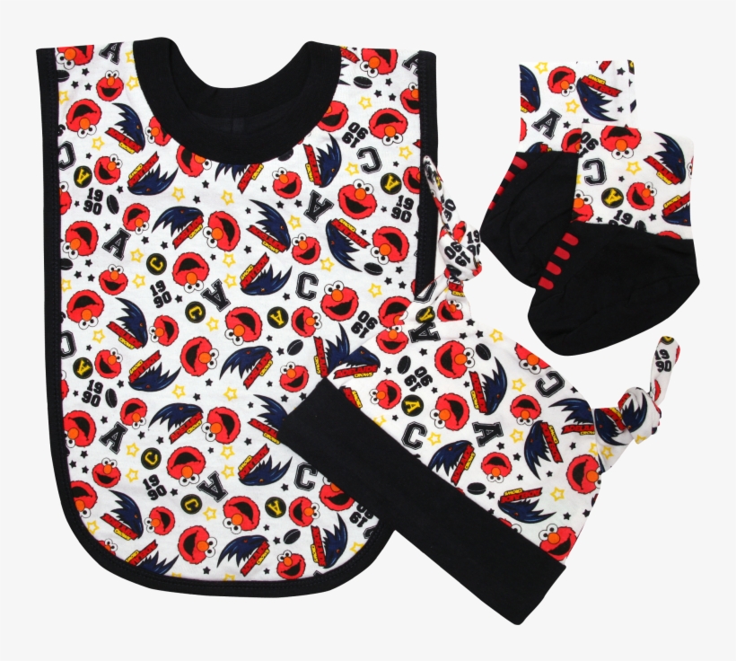 Adelaide Crows Sesame Street Baby 3 Piece Gift Set - Illustration, transparent png #3841525
