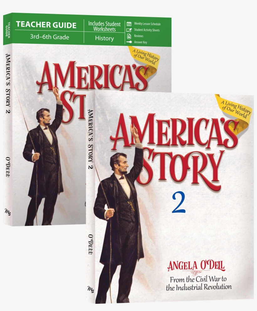 Best Solutions Of America S Story Vol 2 Set Also 8th - America's Story 2 (student), transparent png #3841617