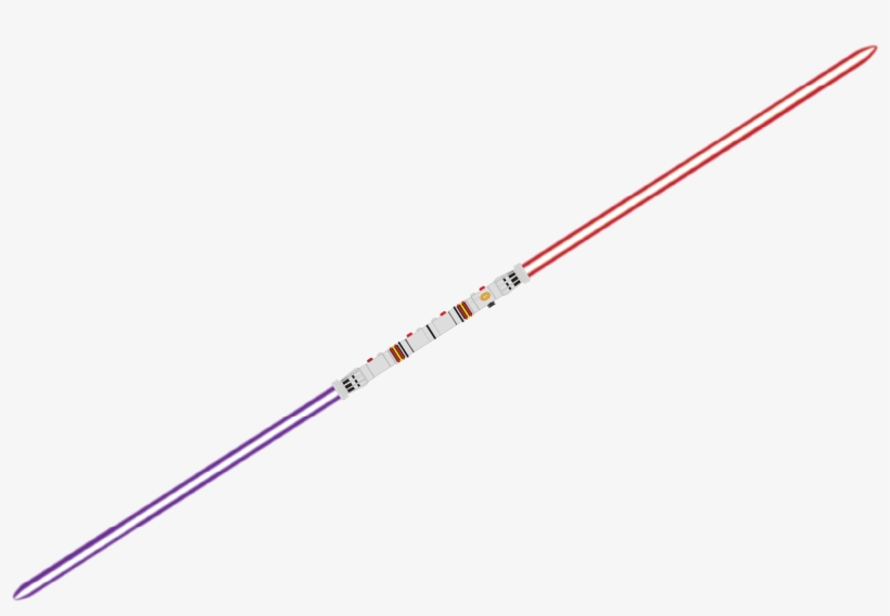 Timothy's Double-bladed Lightsaber - First Fish 300 Caperlan, transparent png #3841790