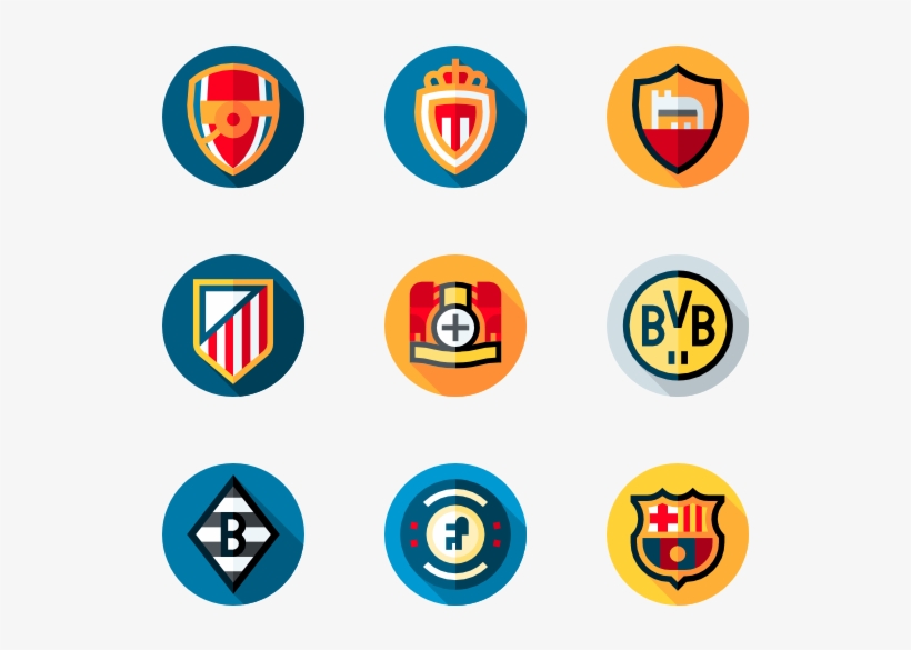 Football Shields - Stock Illustration, transparent png #3841910