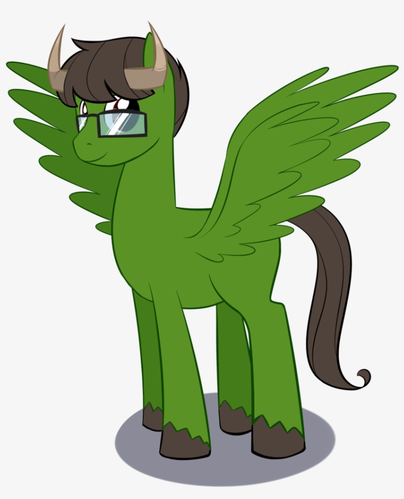 Scaredyash006, Bull Horns, Eddsworld, Glasses, Oc, - Cartoon, transparent png #3841995