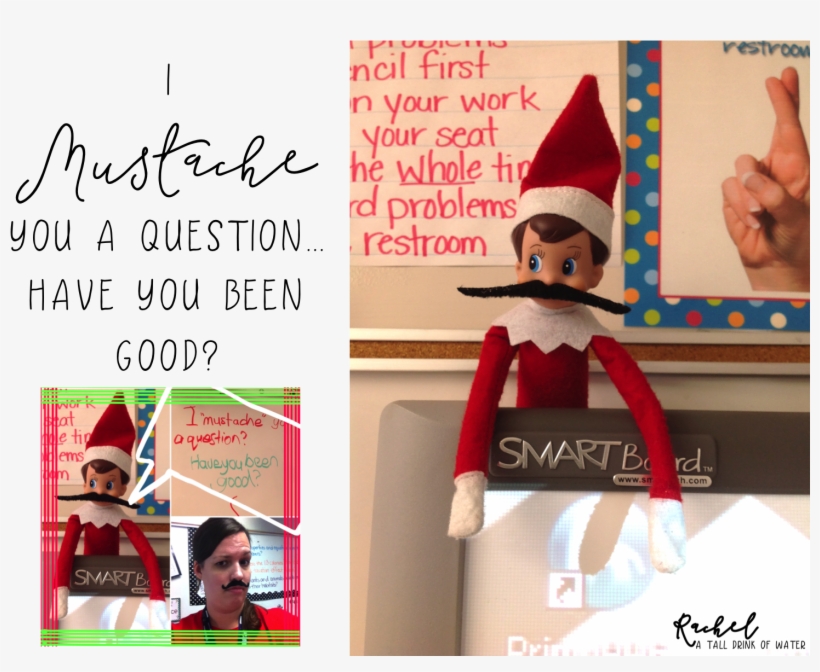 Ways To Use The Elf On The Shelf In The Classroom With - The Elf On The Shelf, transparent png #3842495