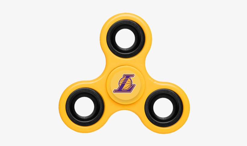 Los Angeles Lakers Fidget Spinner - Los Angeles Lakers, transparent png #3842693