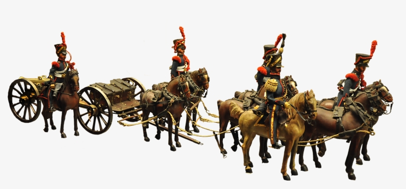Horse-drawn Howitzer Train - Png Howitzer, transparent png #3843351