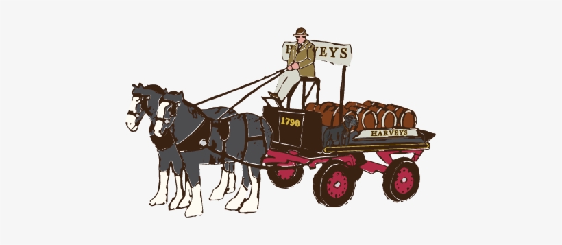 Horse & Dray - Horse Dray, transparent png #3843594