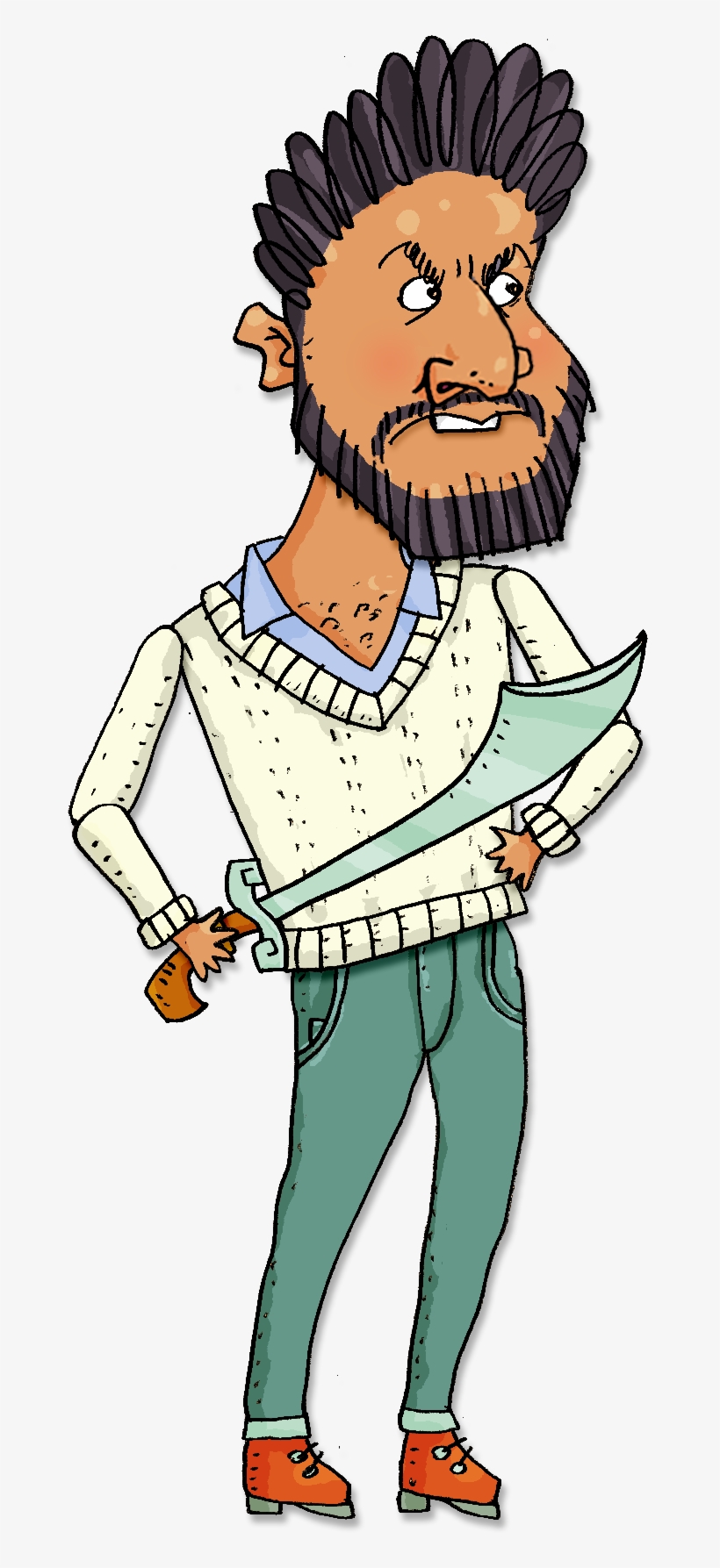 Muhammad Hamza Tzortzis - Cartoon, transparent png #3843615