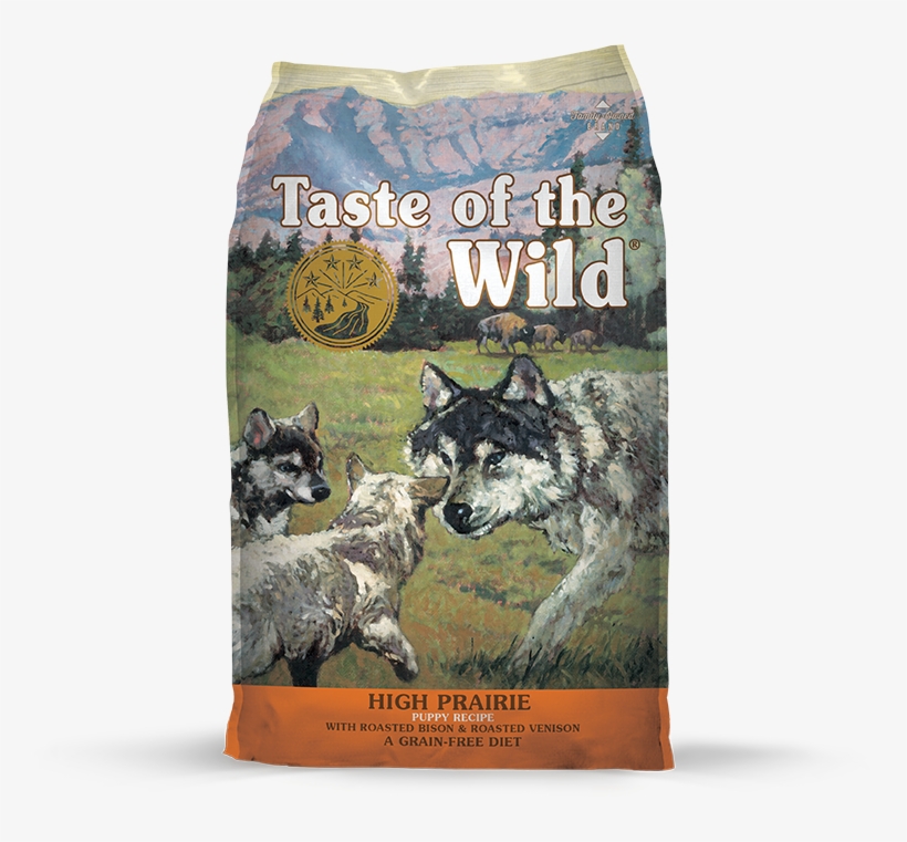 High Prairie Puppy Recipe With Roasted Bison & Roasted - Taste Of The Wild Puppy Food, transparent png #3844214