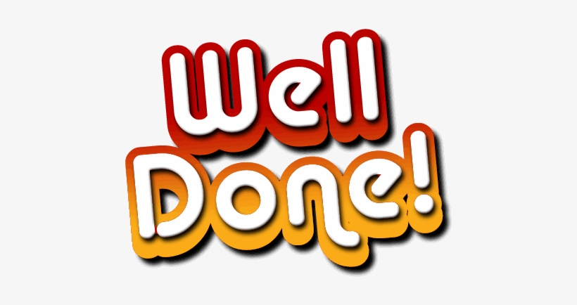 Well Done - Well Done In Png, transparent png #3844356