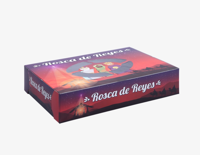 Rosca De Reyes Box - Box, transparent png #3844401