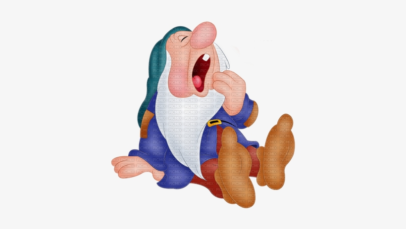 Kaz Creations Cartoons Cartoon 7 Dwarfs Sleepy - Seven Dwarf Png Sleepy, transparent png #3844646