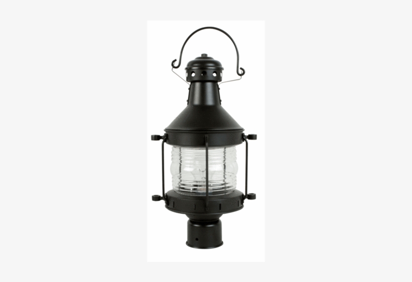 Outdoor Post Burnished Cooper And Clear Glass 19 1 - Craftmade Nautical 1 Light Lantern Head; Burnished, transparent png #3844837