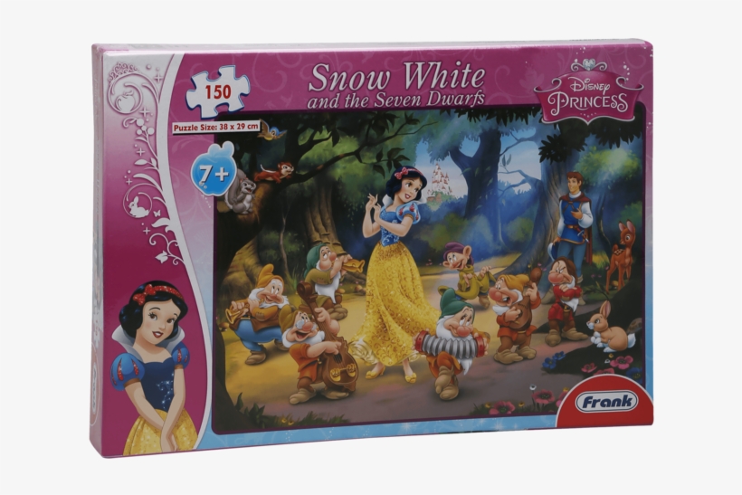 Girls Snow White And The Seven Dwarfs Puzzle - Frank Snow White & Seven Dwarfs 150 Pcs. Jigsaw, transparent png #3844969