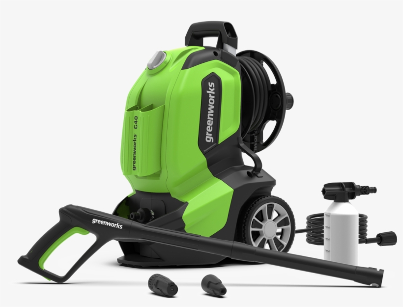 Greenworks Pressure Washer G40 - Greenworks G70, transparent png #3845468