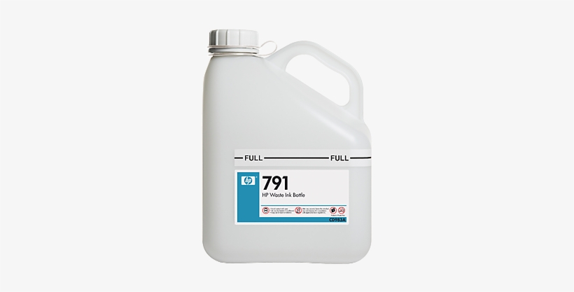 Hp 791 Waste Ink Bottle - Hp 791 Botella De Tinta Para Desechar, transparent png #3845545