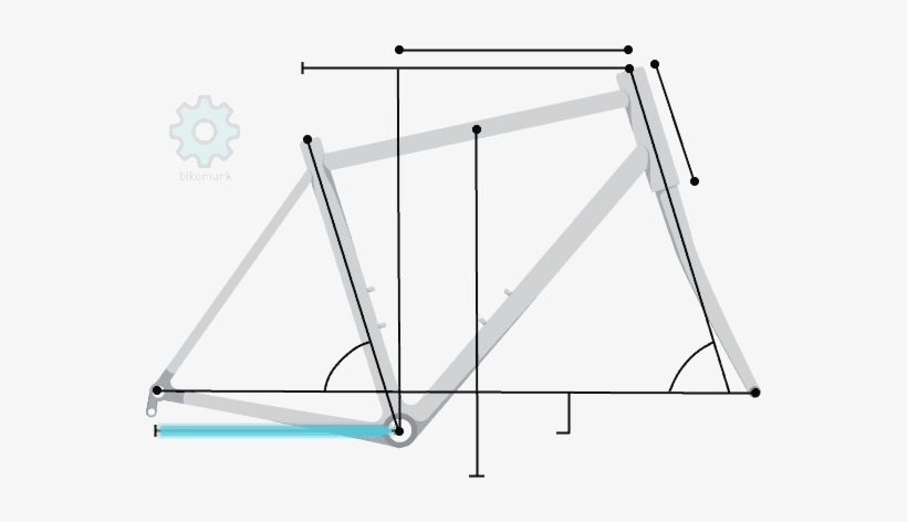 Chainstay Length = The Distance From The Bottom Bracket - Stack, transparent png #3845995